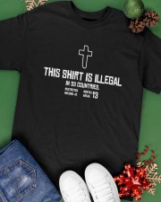 Illegal Shirt Christian Design Pullover Classic T-Shirt apparel-classic-tshirt-lifestyle-back-69