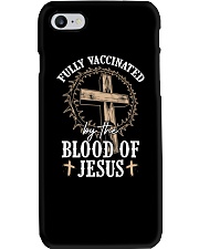 Fully Vaccinated By The Blood Of Jesus Phone Case tile