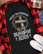 Fully Vaccinated By The Blood Of Jesus Classic T-Shirt apparel-classic-tshirt-lifestyle-front-163