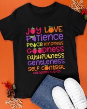 Fruit Of The Spirit Galatians 5 Bible Classic T-Shirt apparel-classic-tshirt-lifestyle-front-83