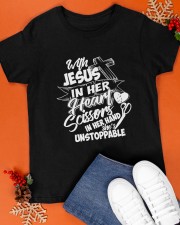 Hairdresser Jesus Classic T-Shirt apparel-classic-tshirt-lifestyle-front-83