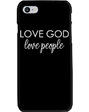 Love God People Christian Bible Phone Case tile