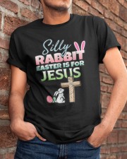 Rabbit Easter Is For Jesus Easter Classic T-Shirt apparel-classic-tshirt-lifestyle-26