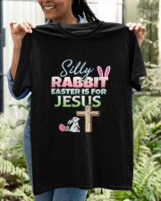 Rabbit Easter Is For Jesus Easter Classic T-Shirt apparel-classic-tshirt-lifestyle-front-130
