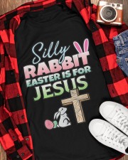 Rabbit Easter Is For Jesus Easter Classic T-Shirt apparel-classic-tshirt-lifestyle-front-163