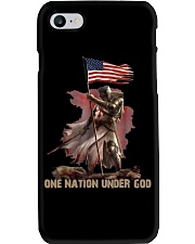 One Nation Under God American Christian Phone Case tile