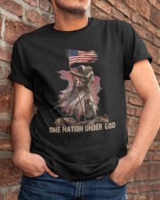 One Nation Under God American Christian Classic T-Shirt apparel-classic-tshirt-lifestyle-26
