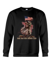 One Nation Under God American Christian Crewneck Sweatshirt tile