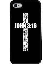 John 3 16 Christian Cross Phone Case tile
