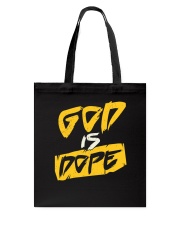 Christian God is Dope Tote Bag tile