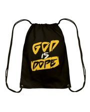 Christian God is Dope Drawstring Bag tile