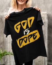 Christian God is Dope Classic T-Shirt apparel-classic-tshirt-lifestyle-front-117