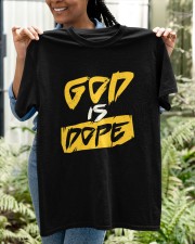 Christian God is Dope Classic T-Shirt apparel-classic-tshirt-lifestyle-front-130