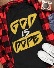 Christian God is Dope Classic T-Shirt apparel-classic-tshirt-lifestyle-front-163