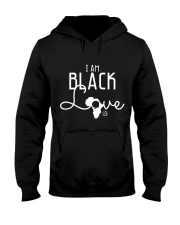 I AM BLACK LOVE Hooded Sweatshirt thumbnail