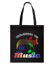 Welcome to Music Tote Bag thumbnail