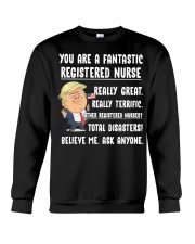 Funny Fantastic Nurse Crewneck Sweatshirt thumbnail