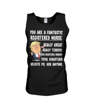 Funny Fantastic Nurse Unisex Tank front