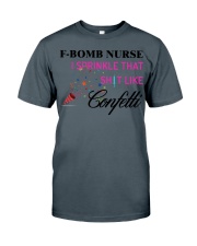 F-Bomb Nurse Classic T-Shirt tile