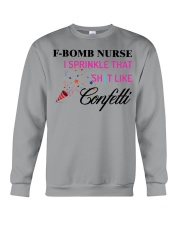 F-Bomb Nurse Crewneck Sweatshirt thumbnail