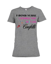 F-Bomb Nurse Premium Fit Ladies Tee thumbnail