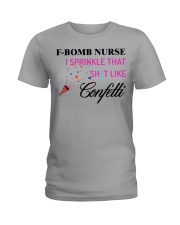 F-Bomb Nurse Ladies T-Shirt thumbnail