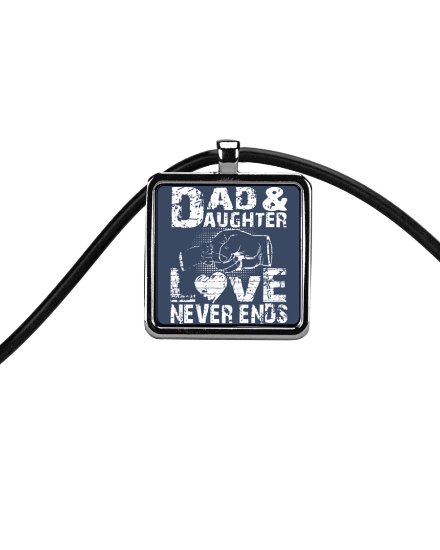 DAD AND DAUGHTER DAD AND DAUGHTER DAD AND DAUGHTER Cord Rectangle Necklace
