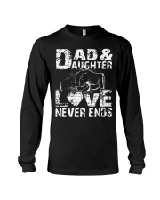 GIFT FOR HUSBAND AND DAUGHTER Long Sleeve Tee thumbnail