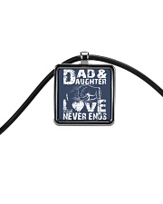 daughtwr Cord Rectangle Necklace front