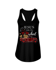 Jesus Ladies Flowy Tank tile
