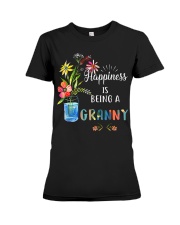 Happiness is being a Granny Premium Fit Ladies Tee tile