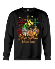 Fall For Jesus Crewneck Sweatshirt tile
