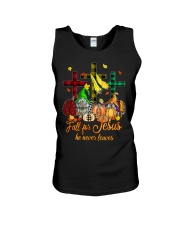 Fall For Jesus Unisex Tank tile