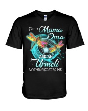 I'm a Mama Oma and an Urmeli V-Neck T-Shirt tile