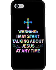 I may start talking about jesus at any time Phone Case tile