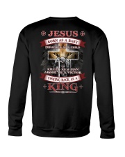 Jesus - King Crewneck Sweatshirt thumbnail