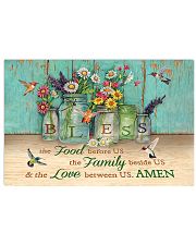 FOOD FAMILY LOVE AMEN 17x11 Poster front