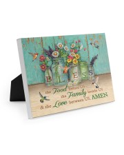 FOOD FAMILY LOVE AMEN 10x8 Easel-Back Gallery Wrapped Canvas thumbnail
