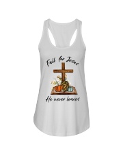 Fall For Jesus Ladies Flowy Tank tile