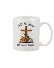 Fall For Jesus Mug tile
