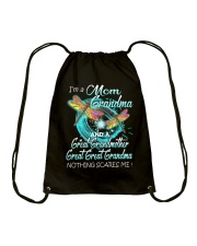 I'm a Mom Grandma and a Great Great Grandma Drawstring Bag tile