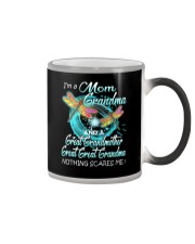 I'm a Mom Grandma and a Great Great Grandma Color Changing Mug tile