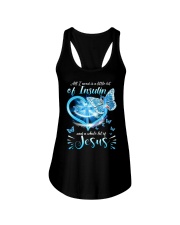 Jesus Ladies Flowy Tank tile