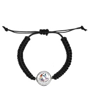 MY MIND STILL TALKS TO YOU Cord Circle Bracelet thumbnail