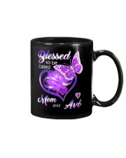 Blessed To Be Called Mom and Avó Mug tile