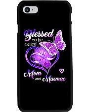 Blessed To Be Called Mom and Maemae Phone Case tile
