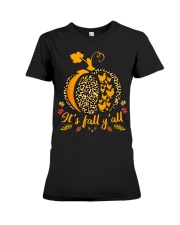 It's Fall Y'all Premium Fit Ladies Tee tile