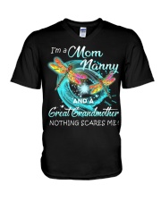 I'm a Mom Nanny and a Great Grandmother V-Neck T-Shirt tile