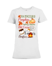 Pumpkin Premium Fit Ladies Tee tile