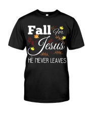 Fall For Jesus Classic T-Shirt front